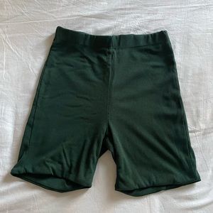 Princess Polly ribbed biker shorts